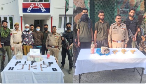 'Narco Terror network busted in Karnah, Kupwara'